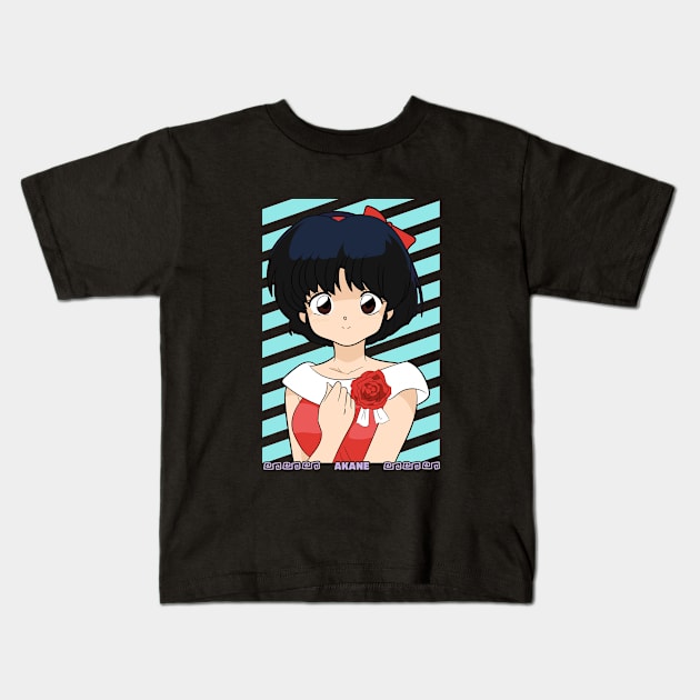 Akane Tendo - Ranma Kids T-Shirt by Demonstore